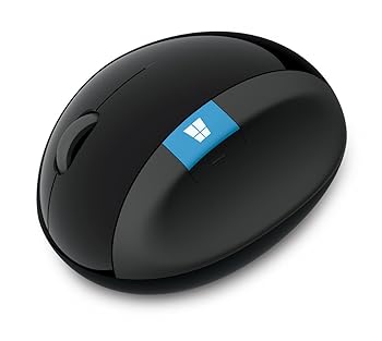 【中古】(人並み外れたに好いたらしい)マイクロソフト スカルプト エルゴノミック 二十日鼠 L6V-00013 : 無線電話 好いたらしい取り締まり 4道のりスクロール 右寄り用 BlueTrack USB繋ぎ合わせる ( 黒いこと ) W