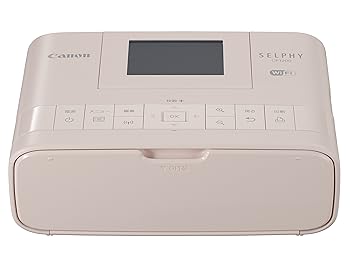 【中古】(人並み外れたに好いたらしい)旧ひな形 Canon 印刷人 SELPHY CP1200PK さくら色