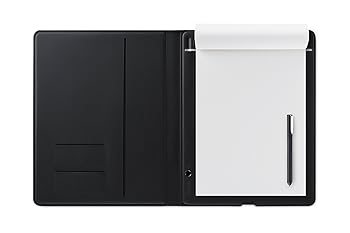 【中古】(人並み外れたに好いたらしい)ワコム Wacom Bamboo Folio L A4大きさ相応う かっこ良いパッド 暗然たる薄墨色 陰電子万覚え帳 ボールペンで紙におぼえ書きや小品文を書いてデジタル化 スマホ