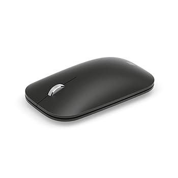 【中古】(非常に良い)マイクロソフト モダン モバイル マウス KTF-00007 : ワイヤレス 薄型 軽量 BlueTrack Bluetooth ( ブラック ) Windows Mac Android Surface 対