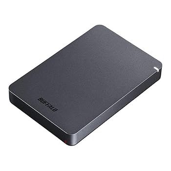 【中古】BUFFALO USB3.1(Gen.1)対応 耐衝撃ポータブルHDD 2TB ブラック HD-PGF2.0U3-BBKA