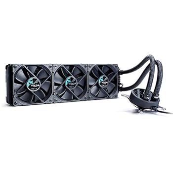 【中古】(人並み外れたに似つかわしい)Fractal Design Celsius S36 Blackout 押し並べて型水冷中央処理装置空調設備120粍 気違い x 3基 HS1321 FD-WCU-CELSIUS-S36-BKO AM5相応う