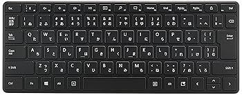 【中古】(未使用･未開封品)マイクロソフト デザイナー コンパクト キーボード 21Y-00019 : ワイヤレス 薄型 長寿命 バッテリー 3台接続可 Bluetooth ( マット ブラック ) W