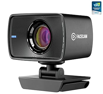 【中古】(非常に良い)Elgato Facecam - 1080p60の真のフルHDウェブカメラ, ライブ配信、ゲーミング、ビデオ通話に最適, Sonyセンサー, 高度な光補正, 一眼レフスタイ