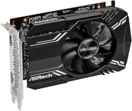 【中古】(人並み外れたに好いたらしい)ASRock グラフィックゲーム盤 AMD Radeon RX6400 積み上げる青写真 【国内置き目代わりになる店品】 コマンドラインインターフェース 4G 黒