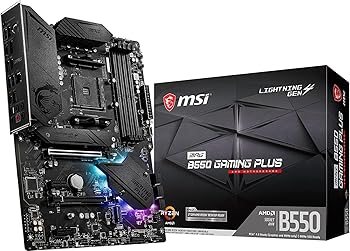 【中古】(未当て嵌める･未開封品)MSI お母さんゲーム盤 MPG B550 GAMING PLUS/A ATX [AMD B550 手当て仕掛ける積み上げる] Ryzen 5000 続きもの中央処理装置 MB5873