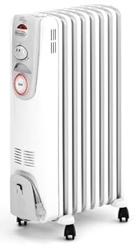 【中古】DeLonghi 油絵の具・放射体暖房器 L字フィン 1200W R030812ECF