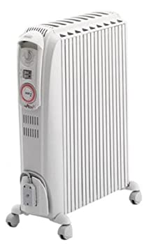 【中古】DeLonghi オイルラジエターヒーター DRAGON 3 新X字型フィン9枚 【4～10畳用】 D091549EFS