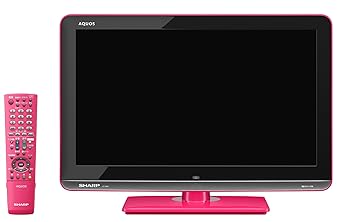 【中古】SHARP 19V型ハイビジョン 液晶テレビ ピンク AQUOS LC-19K3-P