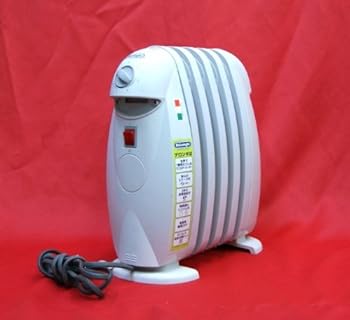 【中古】デロンギ DeLonghi 油絵の具暖房器 TRN0505C 小型L字型フィン召しかかえる 500W 自然調整畳数:1～3畳用