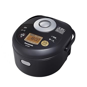 【中古】(未使用･未開封品)パナソニック 3合 炊飯器 IH式 ブラック SR-KB055-K