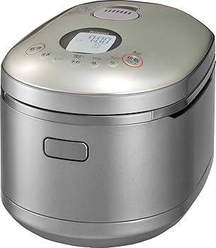 【中古】リンナイ 直火の匠 タイマー・ジャー付きガス炊飯器 5.5合炊き・パールシルバー・都市ガス13A用 RR-055MST2(PS) 13A