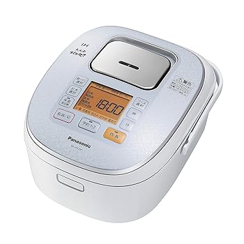 【中古】パナソニック 5.5合 炊飯器 IH式 大射撃能力おどり炊き スノーホワイト SR-HX106-W