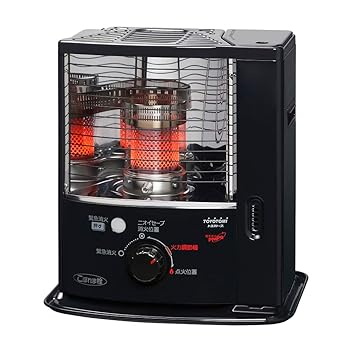 【中古】トヨトミ 照りかえす型暖房器 (木造6畳まで/混凝土8畳まで) 日本製 黒いこと RSX-230(B)