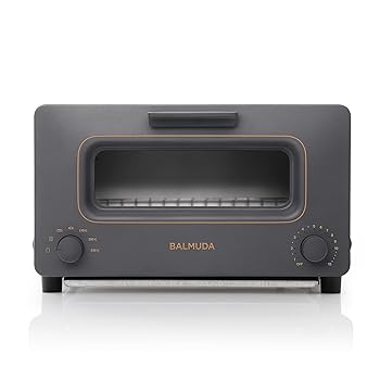 【中古】【旧型真似形】バルミューダ スチームオーブントースター BALMUDA The Toaster K01E-DC(暗灰色薄墨色) 2017年秋冬制限事項色合い