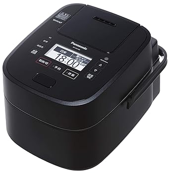 【中古】(非常に良い)パナソニック 炊飯器 5.5合 スチーム&可変圧力IH式 Wおどり炊き ブラック SR-VSX108-K