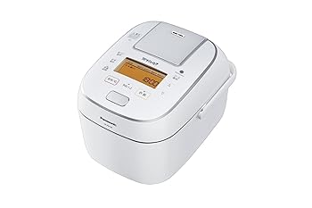 【中古】パナソニック 炊飯器 1升 剪断応力IH式 Wおどり炊き 白いこと SR-PW188-W