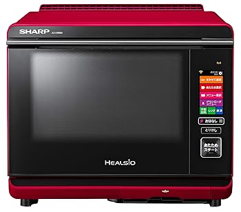 【中古】シャープ ヘルシオ 「COCORO KITCHEN」搭載 30L 2段調理タイプ レッド系 AX-XW500-R|お取り寄せ本舗 KOBACO
