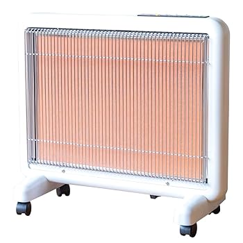 【中古】サンルミエシリーズ最上位モデル エクセラ7(ホワイト) 省エネ/省電力 日本遠赤外線株式会社 遠赤外線パネルヒーター 8時間自動運転モード