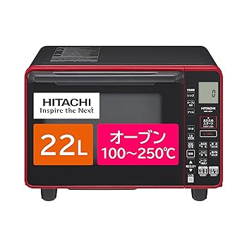 【中古】(人並み外れたに好いたらしい)日立 カウンタとっ始め 陰電子領域 オーヴン領域 22L 一人暮らし 分かりやすい取り締まり MRO-HE4Y R 赤いこと