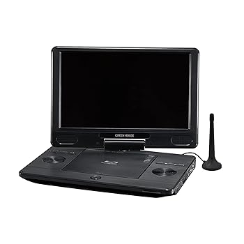【中古】グリーンハウス ポータブルブルーレイディスクプレーヤー ブラック 11.6インチ TVチューナー ブラック GH-PBD11BT-BK 33,006円
