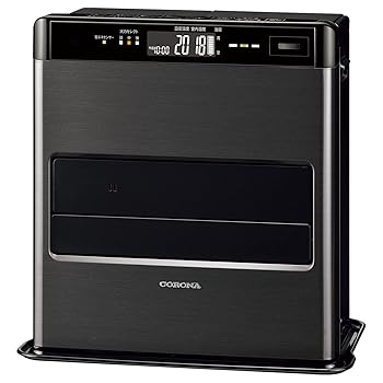 【中古】CORONA 石油ファンヒーター 【日本生産】 (木造10畳 / コンクリート13畳 まで) プレミアム消臭機能 ルーバースイング 省エネセンサー リモコン付