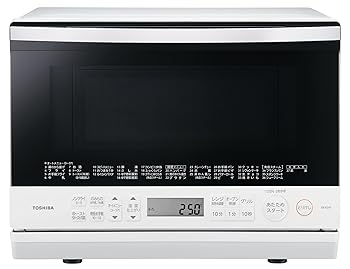 【中古】東芝 スチーム オーブンレンジ 石窯ドーム 26L ER-XD70(W) ホワイト フラットテーブル