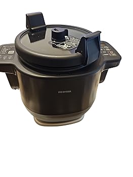 【中古】アイリスオーヤマ 自動かくはん式調理機 CHEF DRUM KDAC-IA2-T 自動メニュー108種類 簡単調理 ブラウン