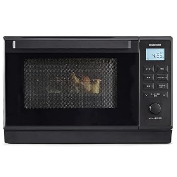 【中古】(非常に良い)アイリスオーヤマ スチームオーブンレンジ 24L PMO-F2404-B ブラック｜お取り寄せ本舗 KOBACO