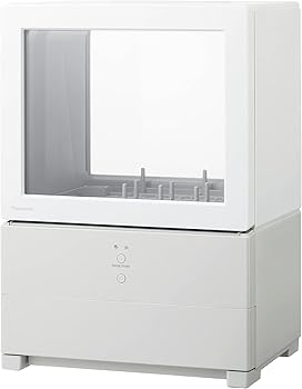 【中古】パナソーニック 食器洗い乾燥機 SOLOTA NP-TML1-W タンク式、工事不要、コンパクトタイプ、パーソナル食洗機、ホワイト