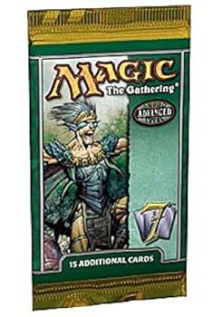 【中古】(未当て嵌める･未開封品)Magic The Gathering Card Game - Base 7th Edition Booster Pack - 15C