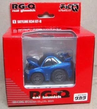 【中古】(未使用･未開封品)チョロＱ リアルギミック　1 スカイライン　R34　GT-R