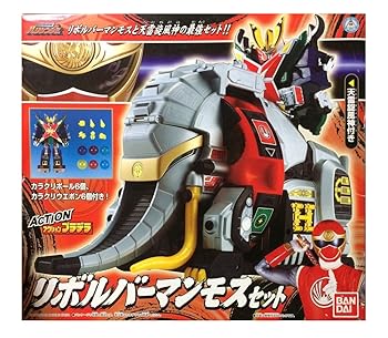 【中古】(未使用･未開封品)アクションプラデラ リボルバーマンモスセット 「忍風戦隊ハリケンジャー」