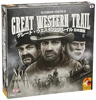 【中古】アークライト グレート・ウエスタン・トレイル 日本語版 (2-5人用 75-100分 12才以上向け) ボードゲーム