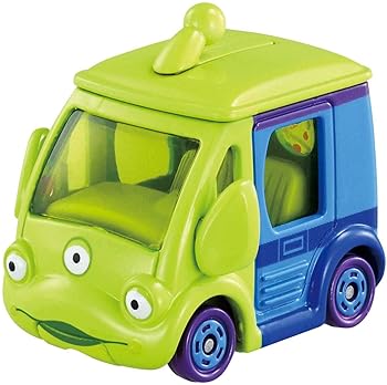 【中古】(未使用・未開封品)トミカ ディズニーモータース DM-14 キュビット エイリアン