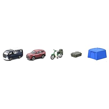 【中古】(未使用･未開封品)タカラトミー トミカワールド トミカで行こう！オートキャンプセット