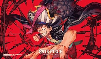 【中古】(未当て嵌める･未開封品)BANDAI ONE PIECE歌留多取り組み オフィシャルプレイマット