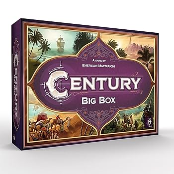 【中古】(未使用･未開封品)Century ビッグボックスボードゲーム - 世界的なトレーディングアドベンチャーのための完全なトリロジーコレクション - 子供と大人のための戦略