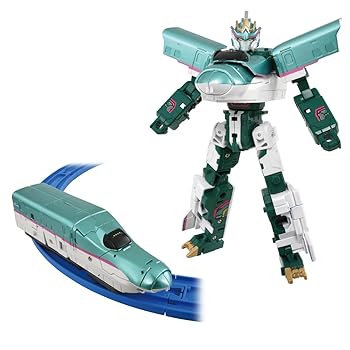 【中古】(未当て嵌める･未開封品)タカラトミー プラレール シンカリオンCW E5はやぶさ 路面電車 遊び道具 3歳以上