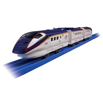 【中古】(非常に良い)タカラトミー プラレール ありがとう!E3系新幹線つばさ2000番代リニューアルカラー (連結仕様) 電車 列車 おもちゃ 3歳以上