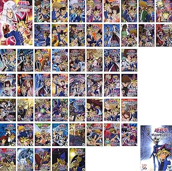 【中古】遊☆戯☆王 デュエルモンスターズ [レンタル落ち] 全56巻セット [DVDセット商品]　※ケースなし、ジャケットとディスクのみ｜お取り寄せ本舗 KOBACO