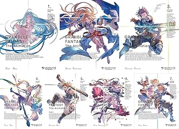 【中古】(非常に良い)GRANBLUE FANTASY The Animation [ブルーレイ全巻セット] 全7巻 [Blu-rayセット]