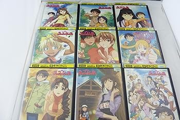 【中古】(非常に良い)ラブひな PROCESS [レンタル落ち] (全9巻) [DVDセット商品]　※ケースなし、ジャケットとディスクのみ