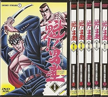 【中古】(非常に良い)魁！！男塾 [レンタル落ち] (全6巻) [DVDセット商品]　※ケースなし、ジャケットとディスクのみ｜お取り寄せ本舗 KOBACO
