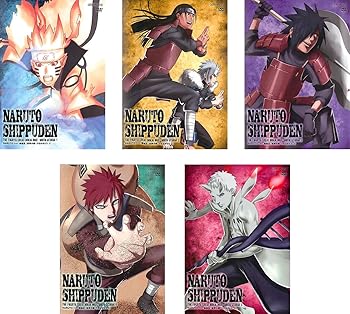 【中古】(非常に良い)NARUTO ナルト 疾風伝 忍界大戦・うちはオビト [レンタル落ち] 全5巻セット [DVDセット商品]　※ケースなし、ジャケットとディスクのみ｜お取り寄せ本舗 KOBACO