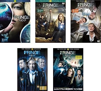 【中古】FRINGE フリンジ シーズン 1、2、3、4、ファイナル [レンタル落ち] 全50巻セット [DVDセット商品]　※ケースなし、ジャケットとディスクのみ｜お取り寄せ本舗 KOBACO 8,723円