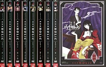 【中古】(非常に良い)TVアニメーション xxxHOLiC [レンタル落ち] 全8巻セット [DVDセット商品]　※ケースなし、ジャケットとディスクのみ