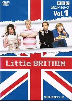 【中古】(非常に良い)Little BRITAIN/リトル・ブリテン セカンド・シリーズ 全2巻セット[DVDセット] [レンタル落ち]　※ケースなし、ジャケットとディスクのみ｜お取り寄せ本舗 KOBACO