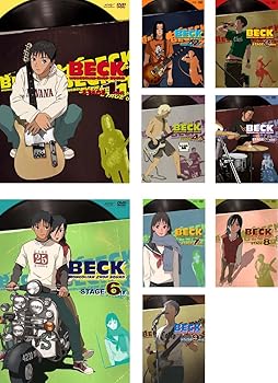 【中古】(非常に良い)BECK ベック [レンタル落ち] 全9巻セット [DVDセット商品]　※ケースなし、ジャケットとディスクのみ｜お取り寄せ本舗 KOBACO