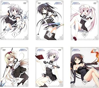 【中古】銃皇無尽のファフニール [レンタル落ち] 全6巻セット [DVDセット商品]　※ケースなし、ジャケットとディスクのみ